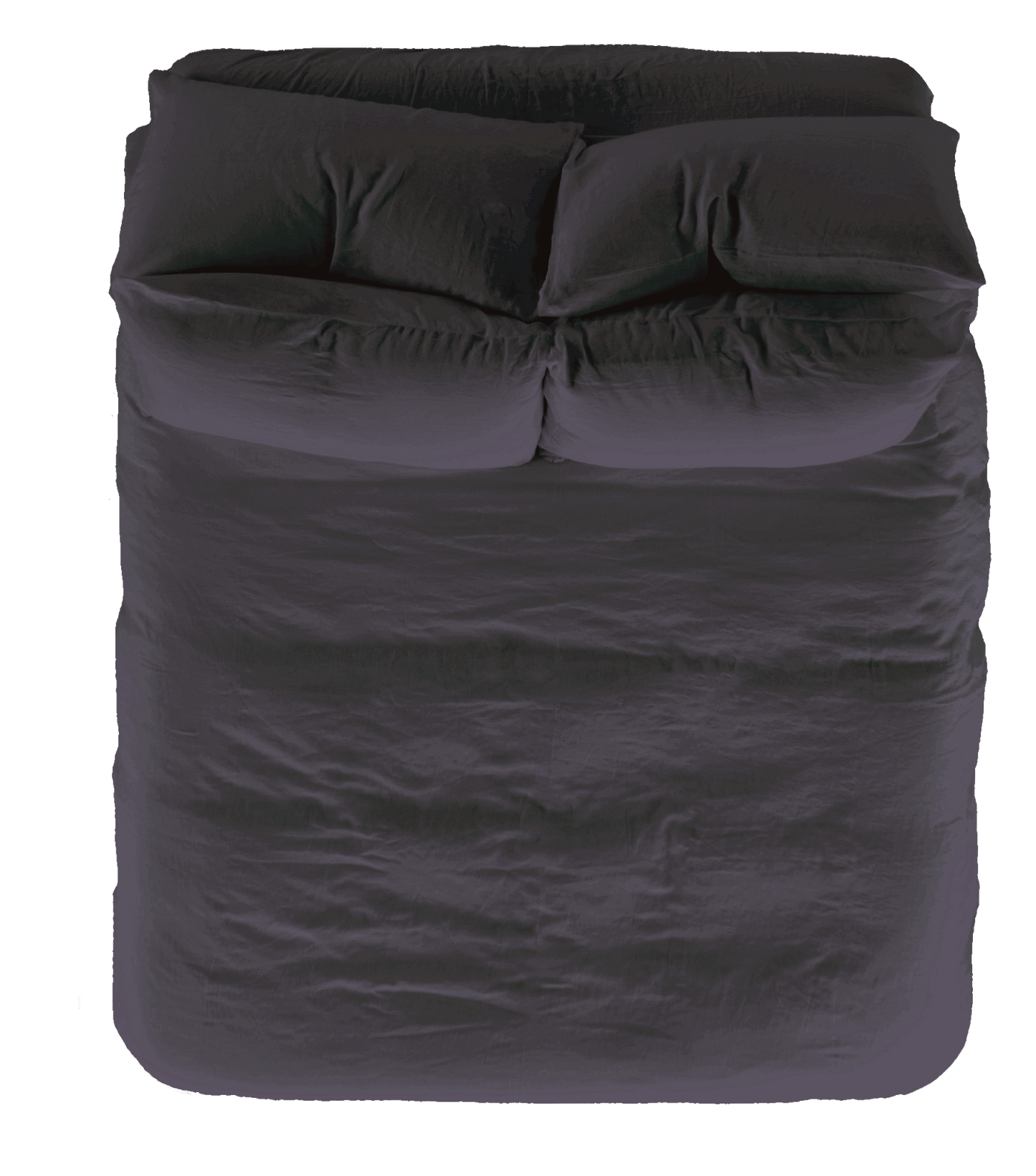 Vintage Linen Duvet Cover - Fig