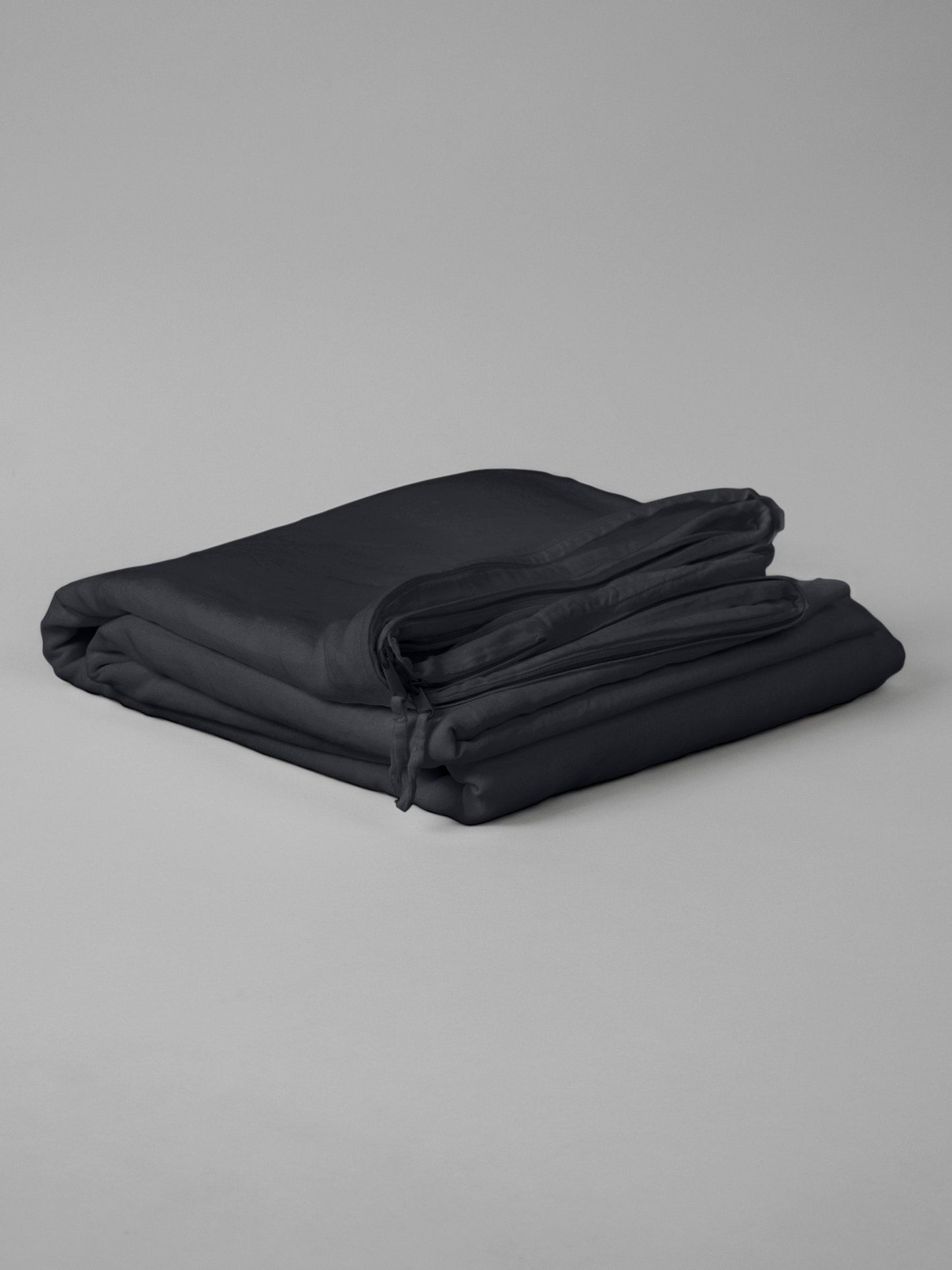 Vintage Linen Duvet Cover - Smoke